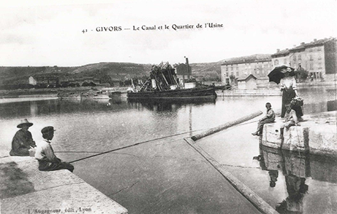 JMD_usinesEtManuf_Le-canal-et-le-quartier-de-lusine-retouche-1 La fabuleuse Histoire du canal oublié, entre Lyon et Saint-Etienne